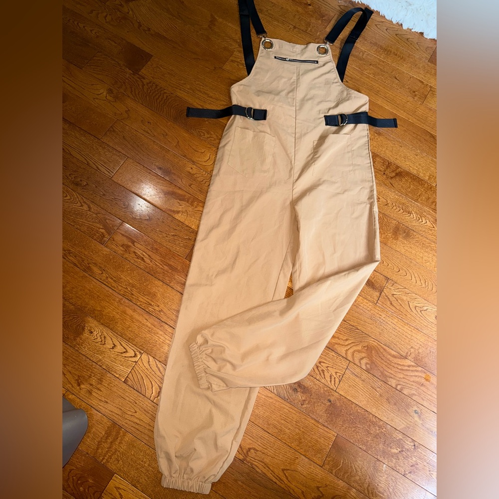 SHEIN tan overall